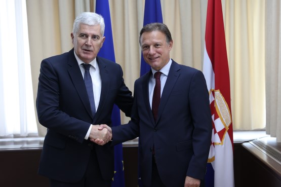 Predsjedavajući Doma naroda PSBiH dr. Dragan Čović sastao se s predsjednikom Hrvatskog sabora